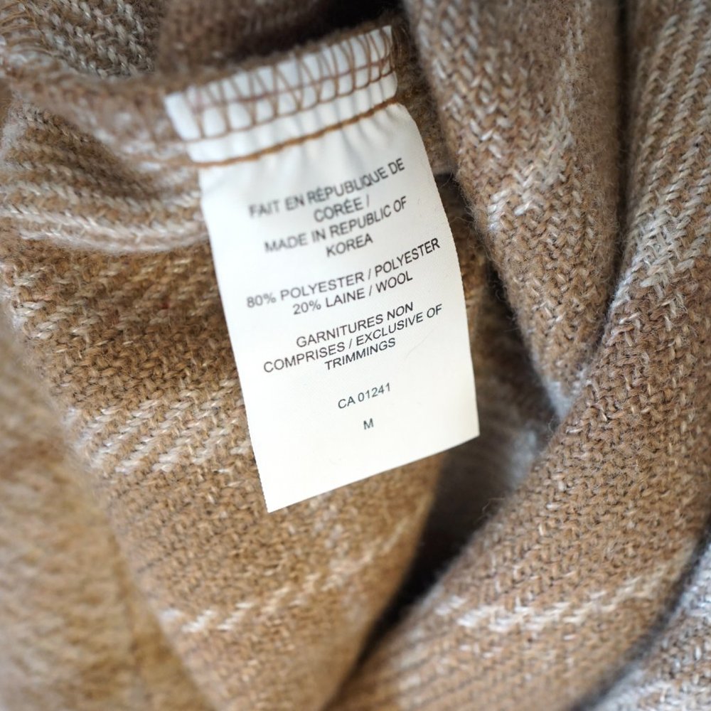 Super cozy MK made in Korea button up flannel - Picture 5 of 8